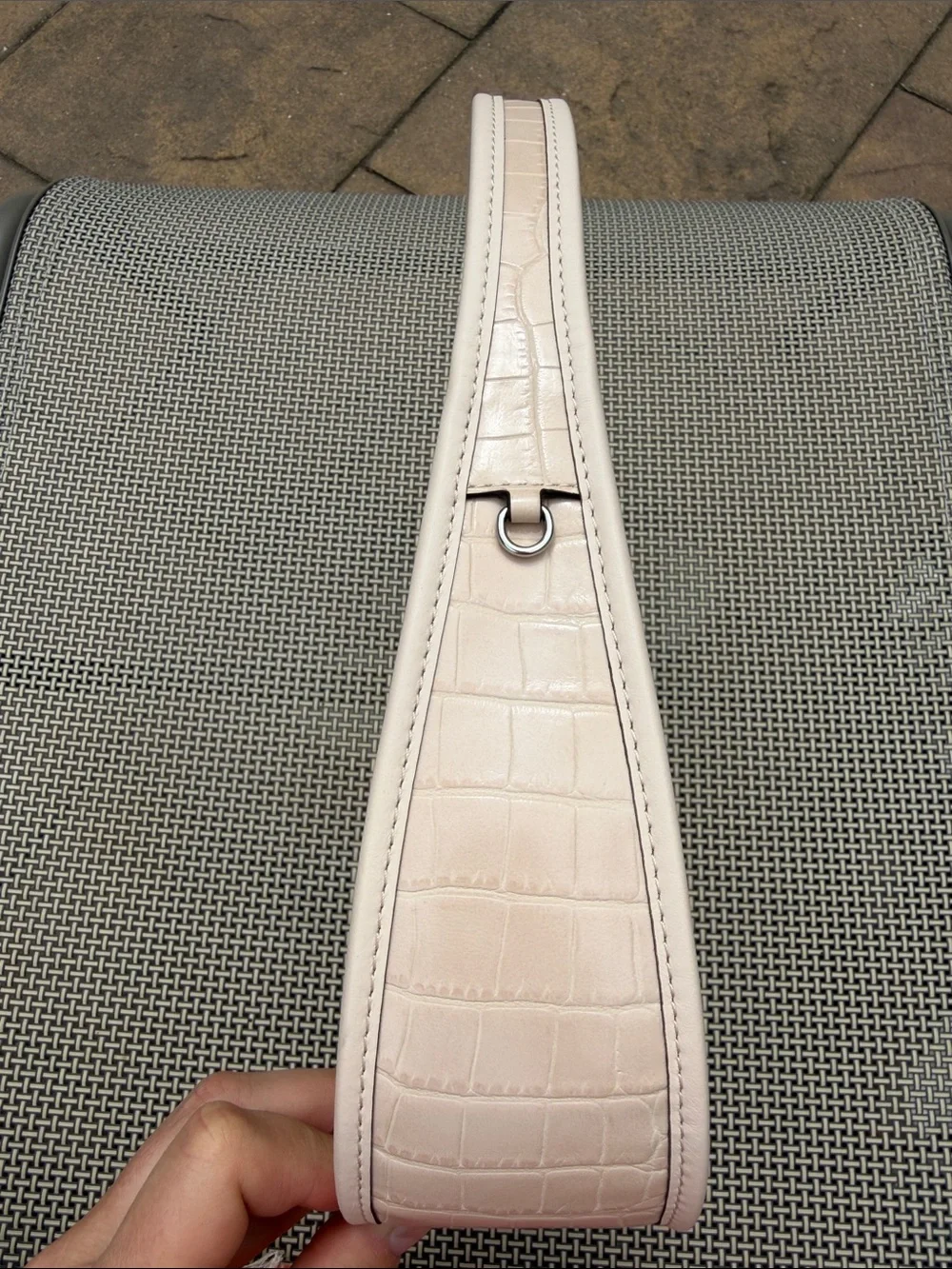 NWT Coach Croc-Embossed Coachtopia Ergo Bag